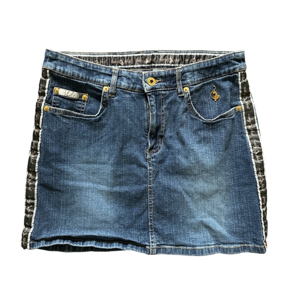 Baby Phat Dresses & Skirts - Baby Phat Denim Mini Skirt, Size 7